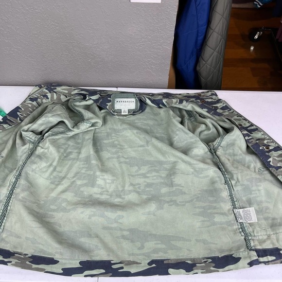 Anthropologie Marrakech Green Camo Jacket Size Large NWT - Picture 8 of 12